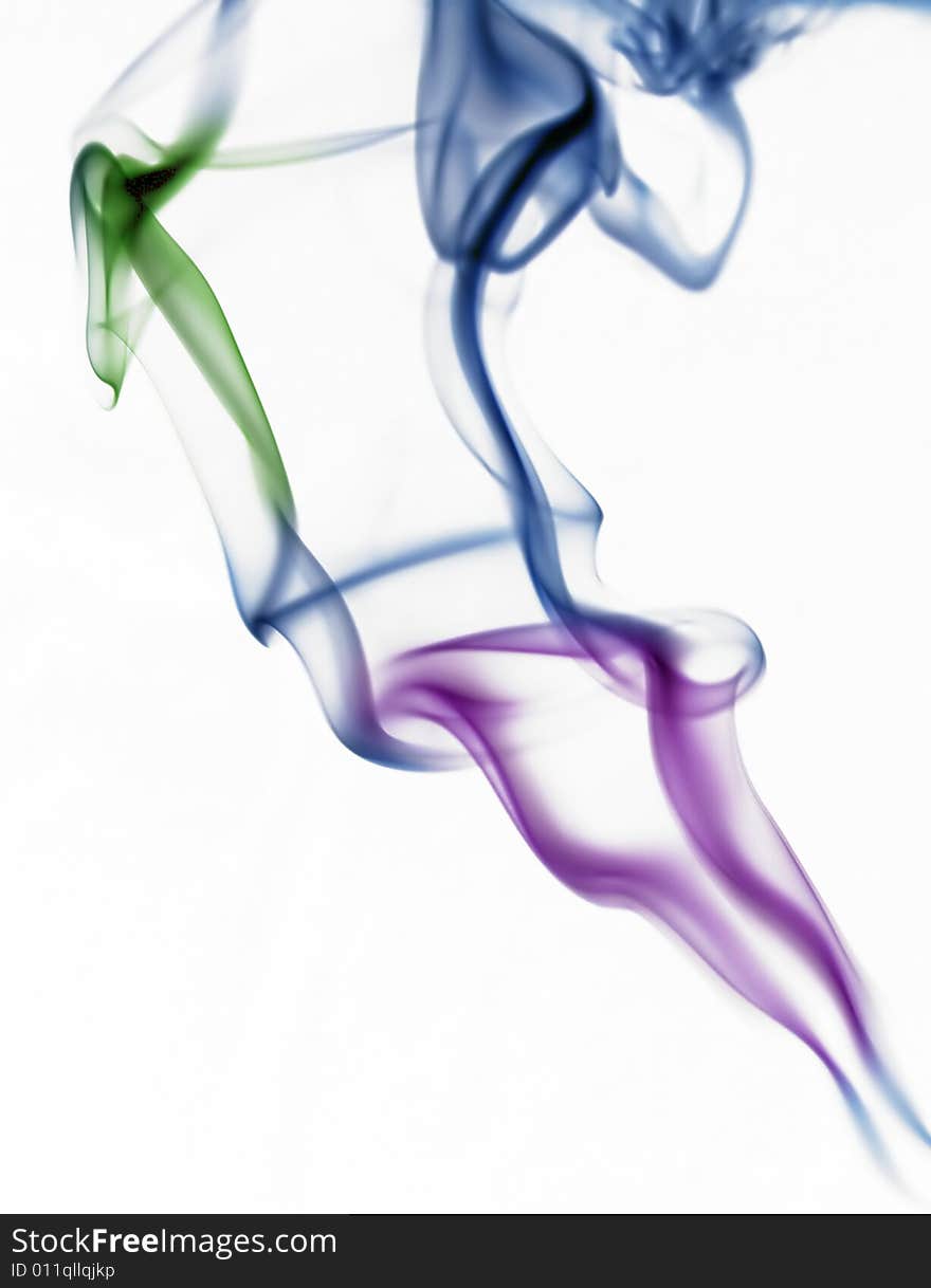 Colored smoke