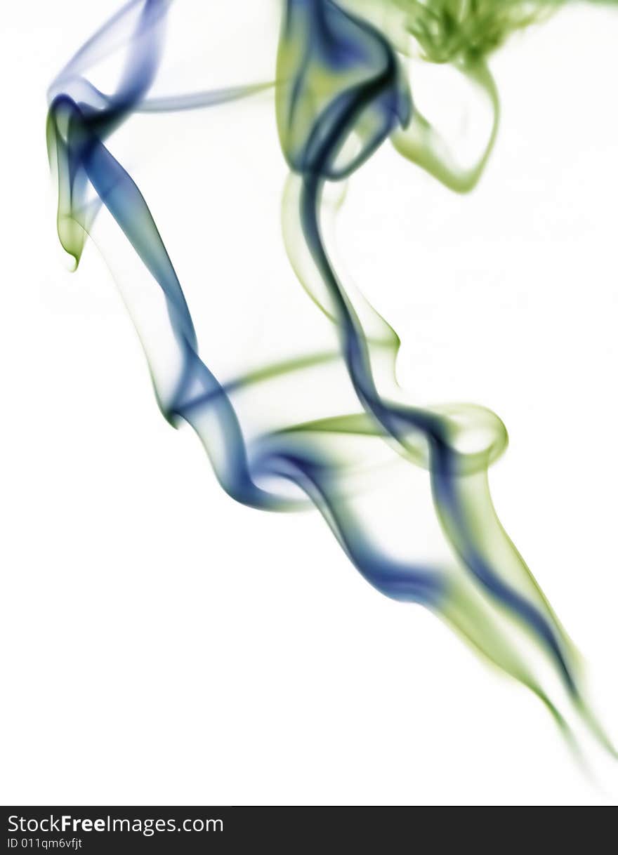 Colored smoke