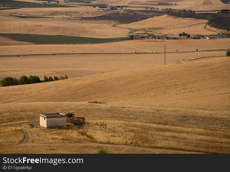 Summer In Sicily: Dawn On Jato Valley