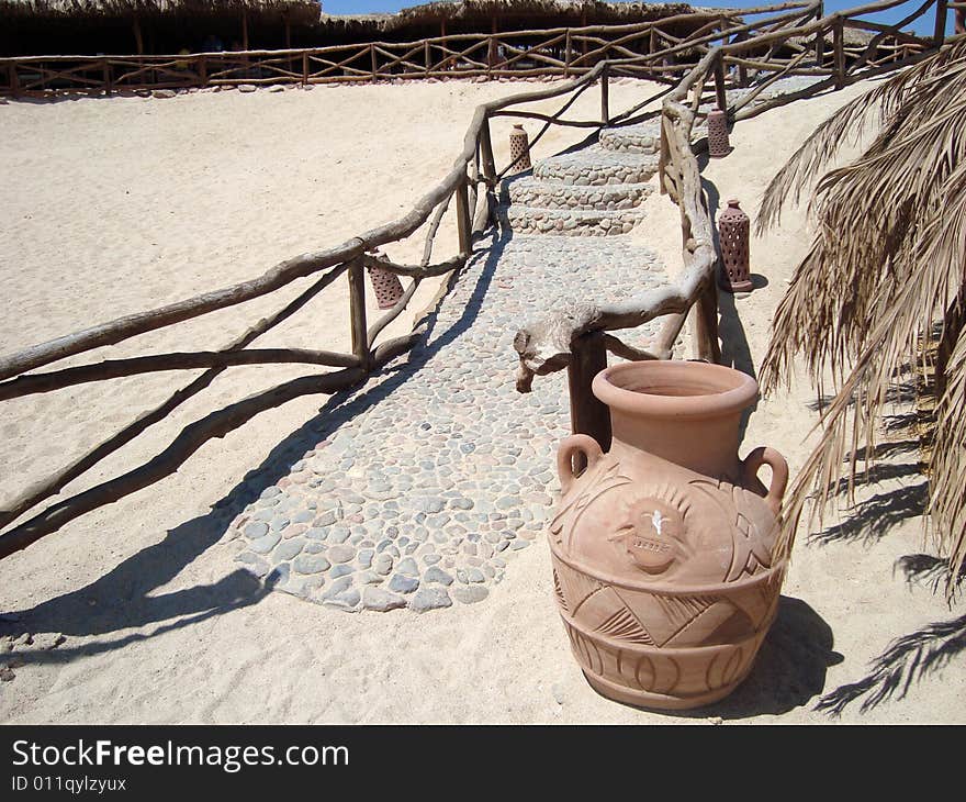 Detail of Giftun island near Hurghada, Egypt