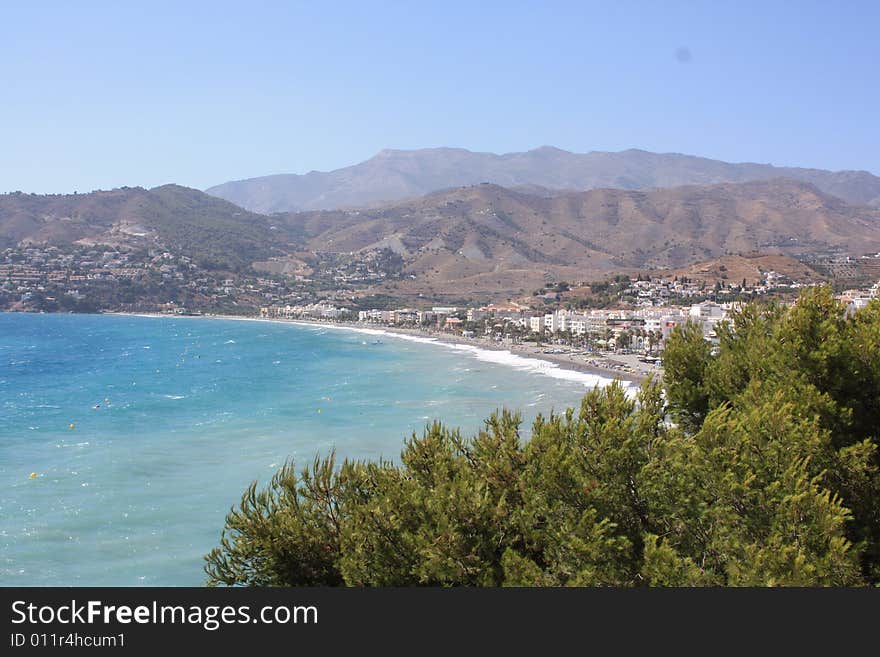 La Herradura Bay (from Punta De La Mona )