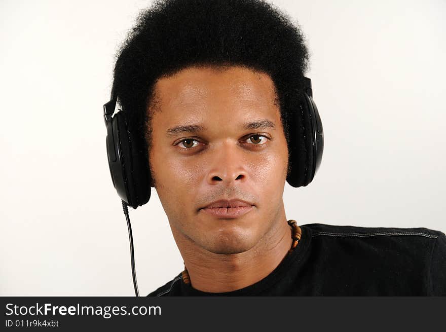 Man With Headphones