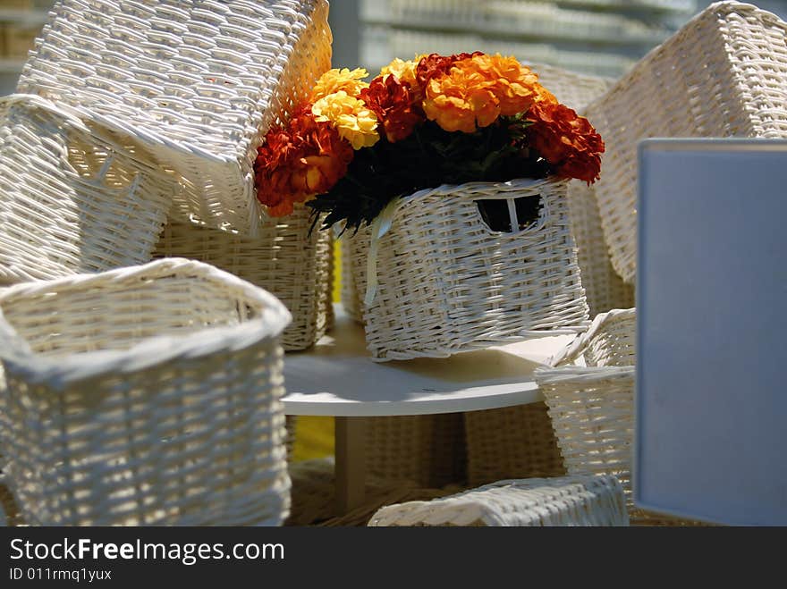 The beautiful Hand-woven baskets. The beautiful Hand-woven baskets