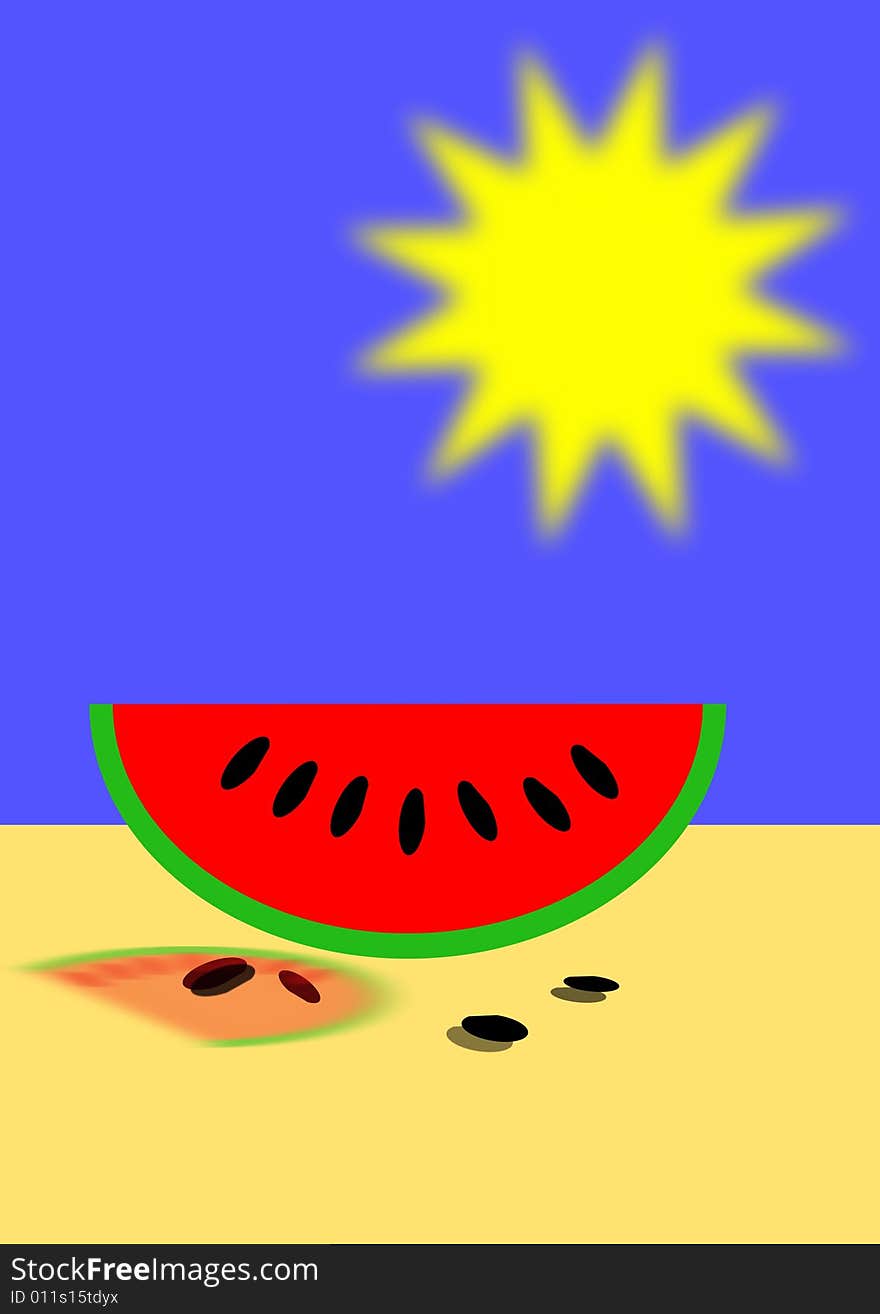 Summery Watermelon