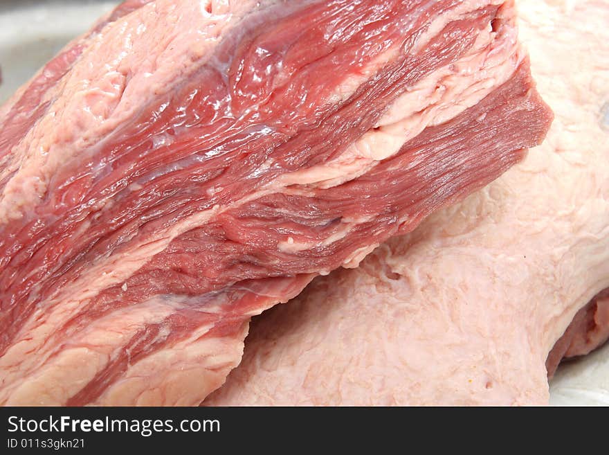 Topside beef meat