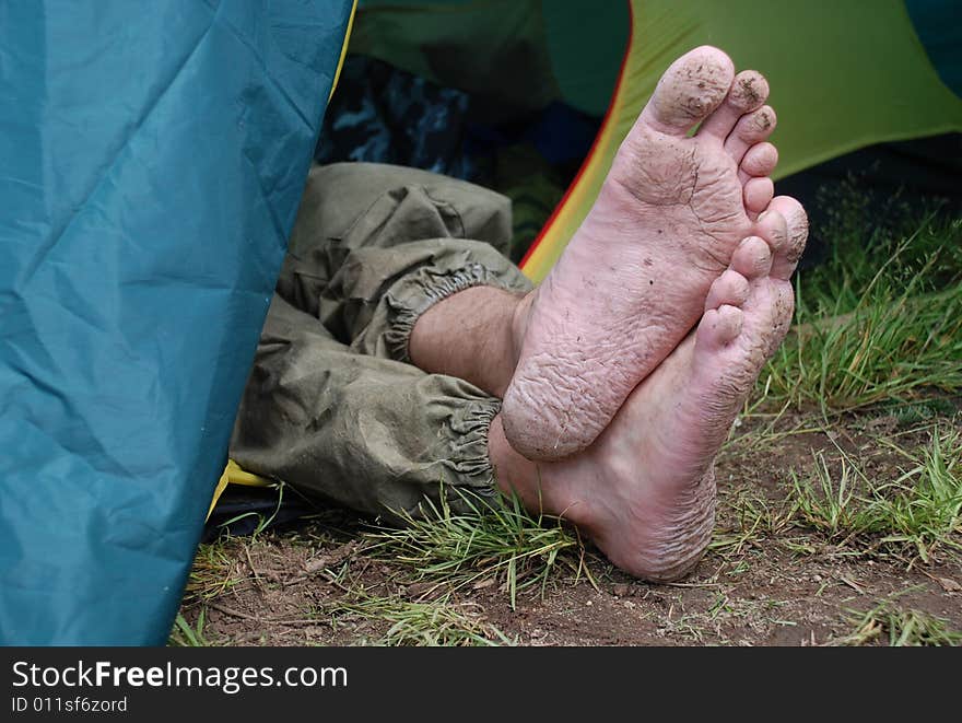 Foot And Tent