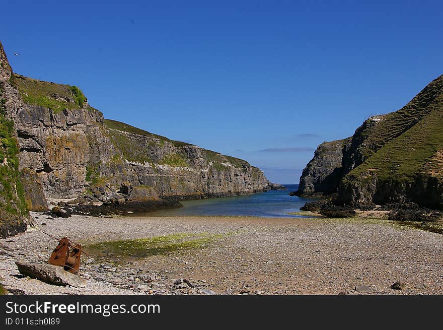 Bay At Smoo Caves