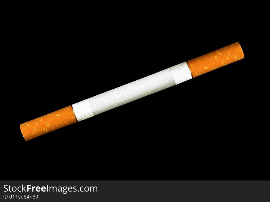 Harmless cigarette is a cigarette that you can’t light it up