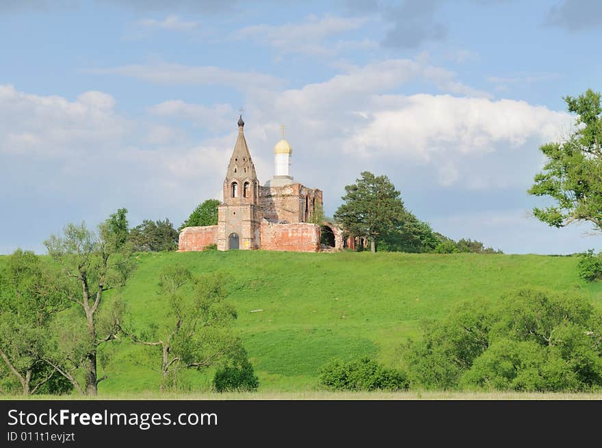 Russian church of 17 centuries