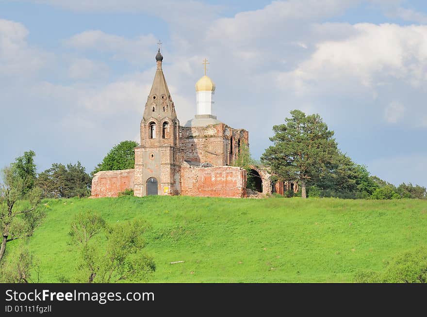 Russian church of 17 centuries