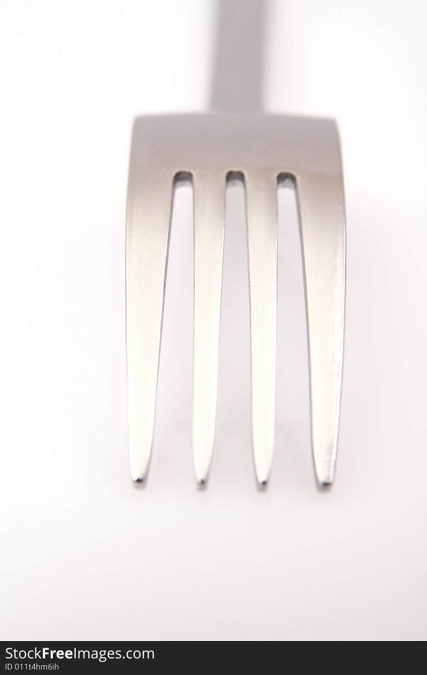 Fork close-up