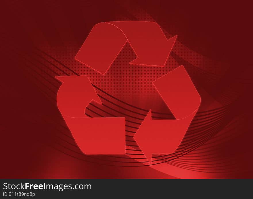 Red recycle