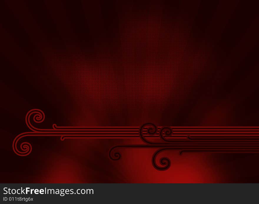 Abstract ornament background