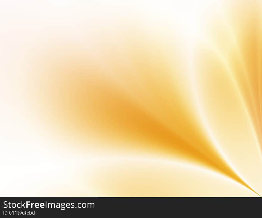 Beautiful yellow background. Fractal image. Beautiful yellow background. Fractal image