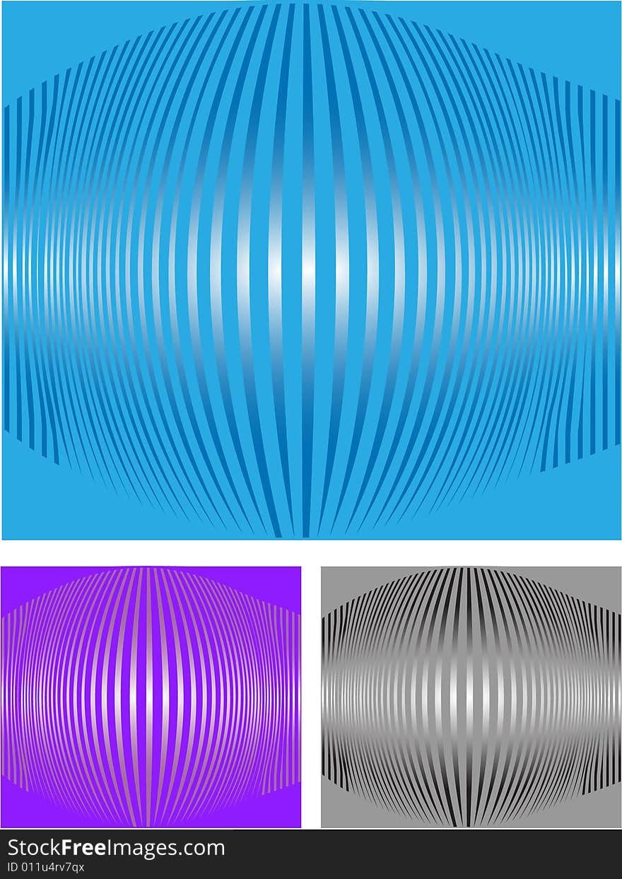 Spiral Striped Background