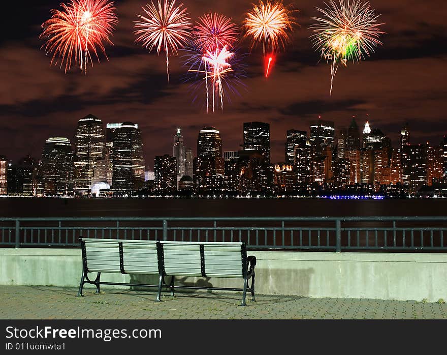 The Lower Manhattan Skyline