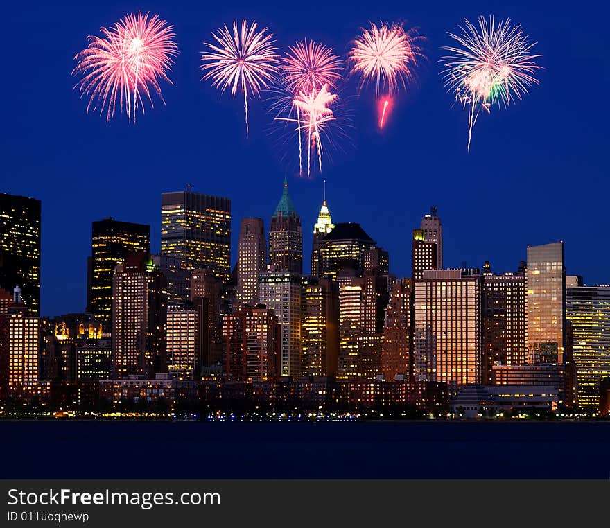 The Lower Manhattan Skyline