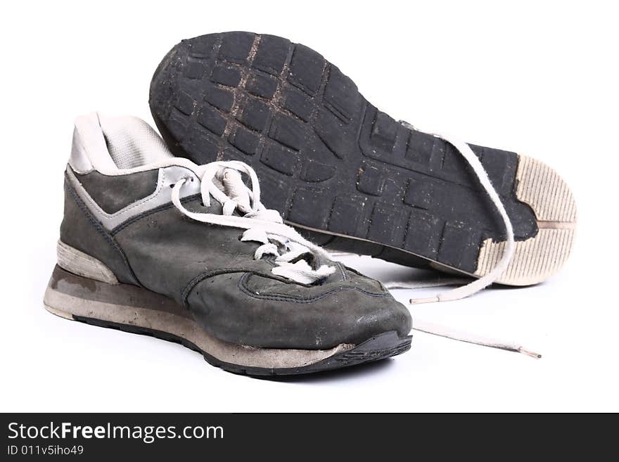 Old Grungy Running Shoes