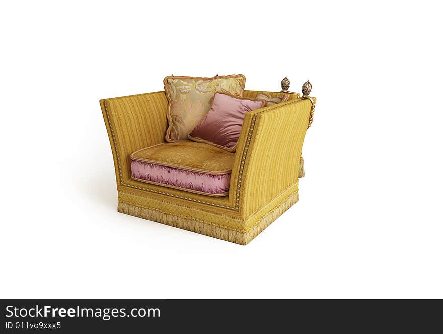 Classical armchair