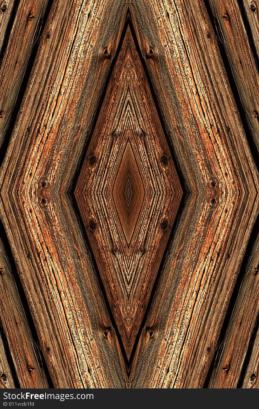 Close view of a rustical wood background