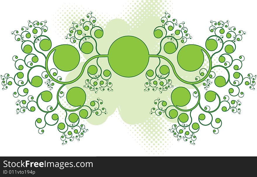 Abstract vector illustration for design.