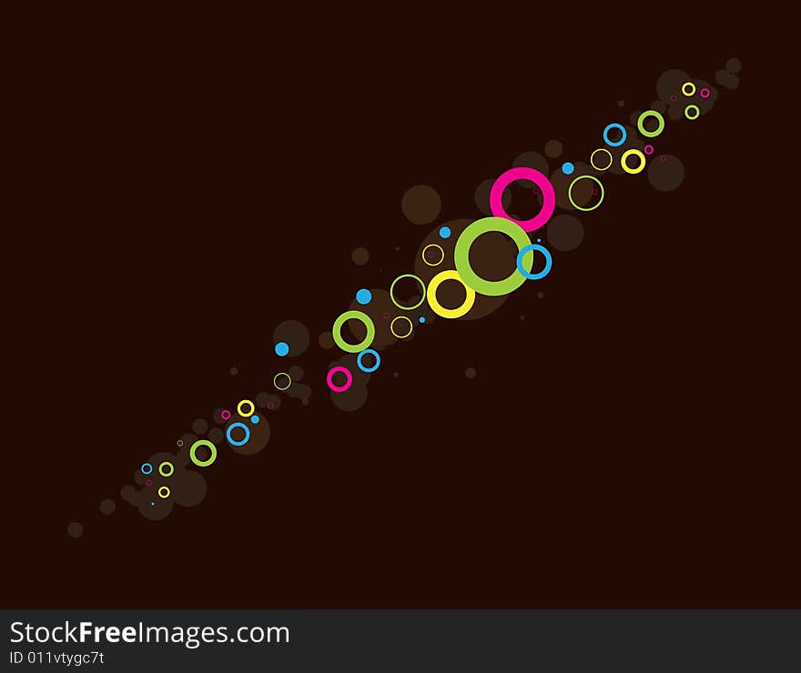 Abstract colorful bubbles background. Vector illustration. Abstract colorful bubbles background. Vector illustration.