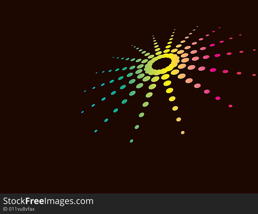 Abstract colorful background. Vector illustration.