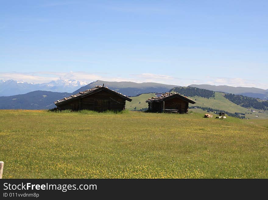 Cottages In The Mountain