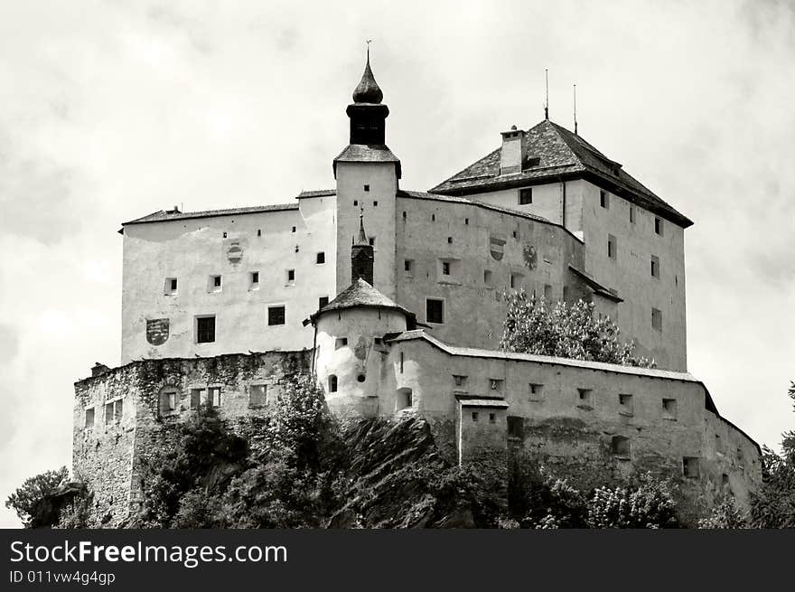 Medival Fortress of Tarasp; Engadin Switzerland. Medival Fortress of Tarasp; Engadin Switzerland