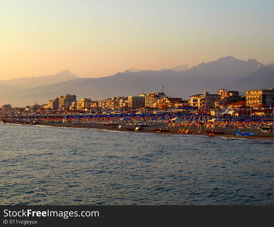 Versilia coast