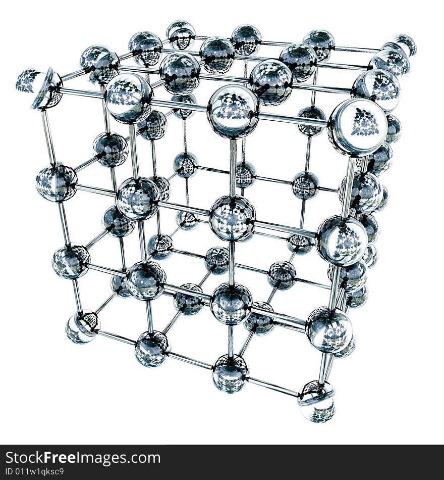 3d model of an molecule