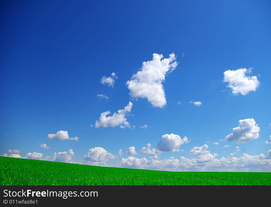 Blue sky background with a tiny clouds. Blue sky background with a tiny clouds