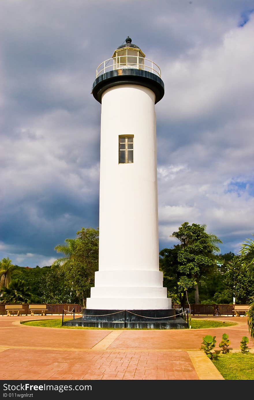 Lighthouse in Rincon, Puerto Rico