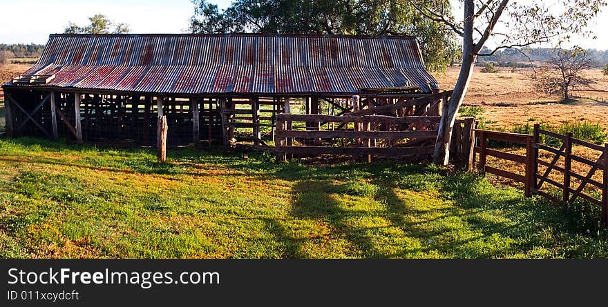 The holding yard