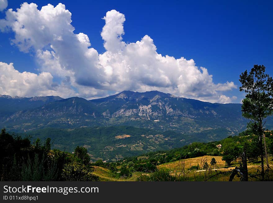 Abruzzo landscape