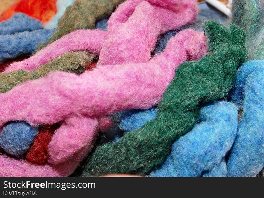 Wool color pattern