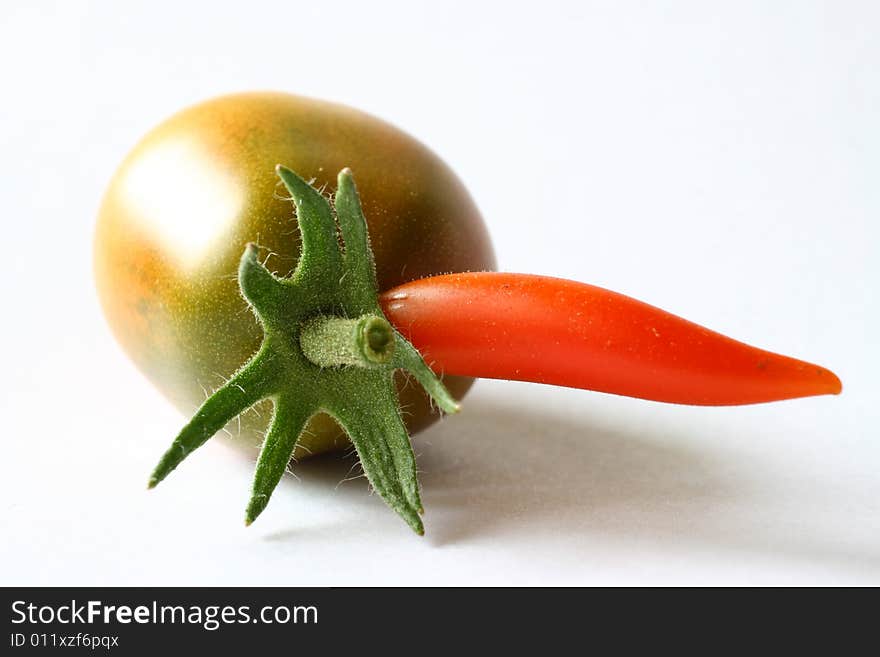 Strange tomato