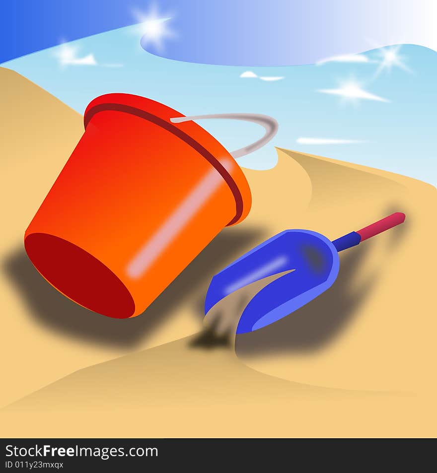 Bucket And Shovel