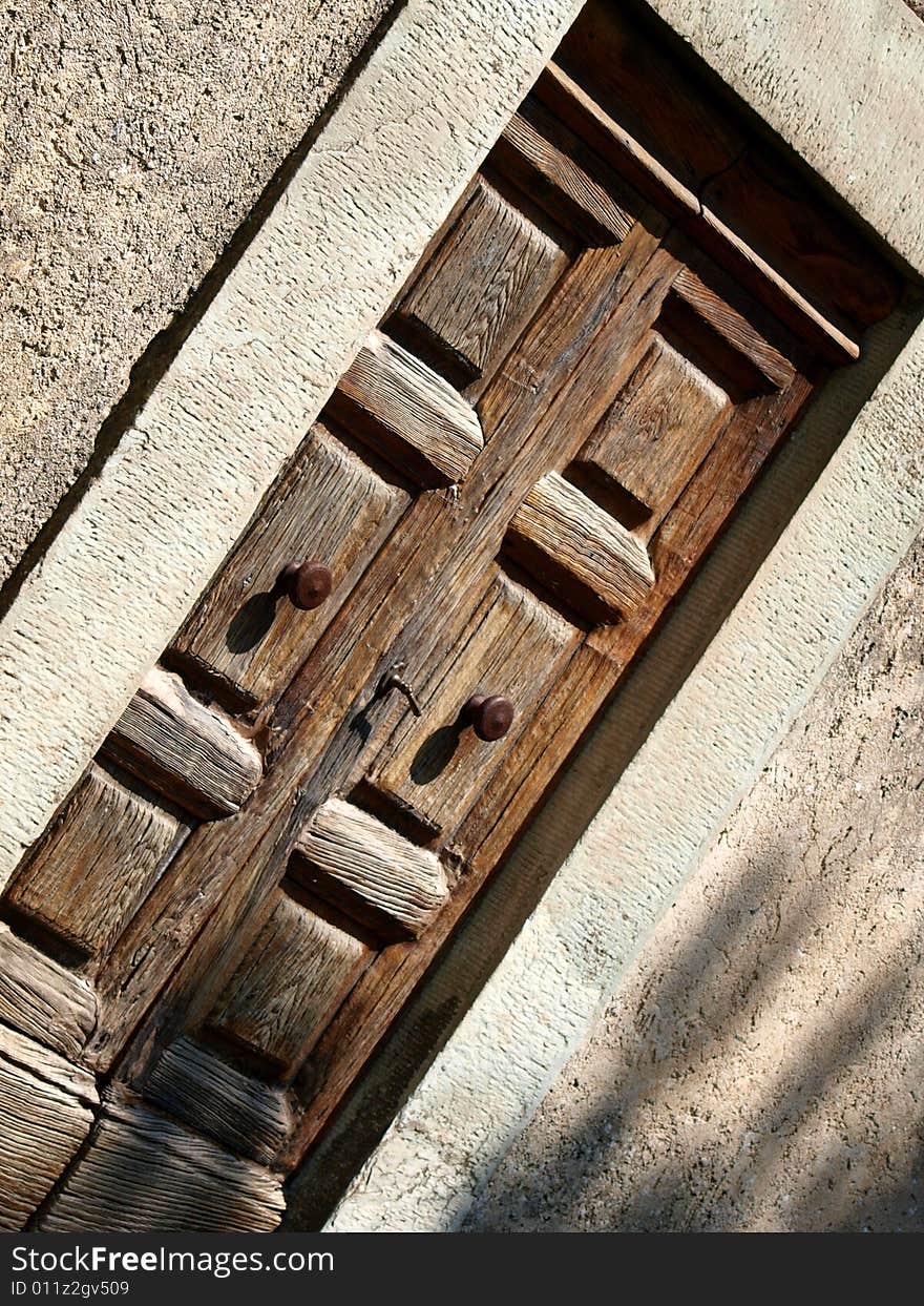 Image of a old door