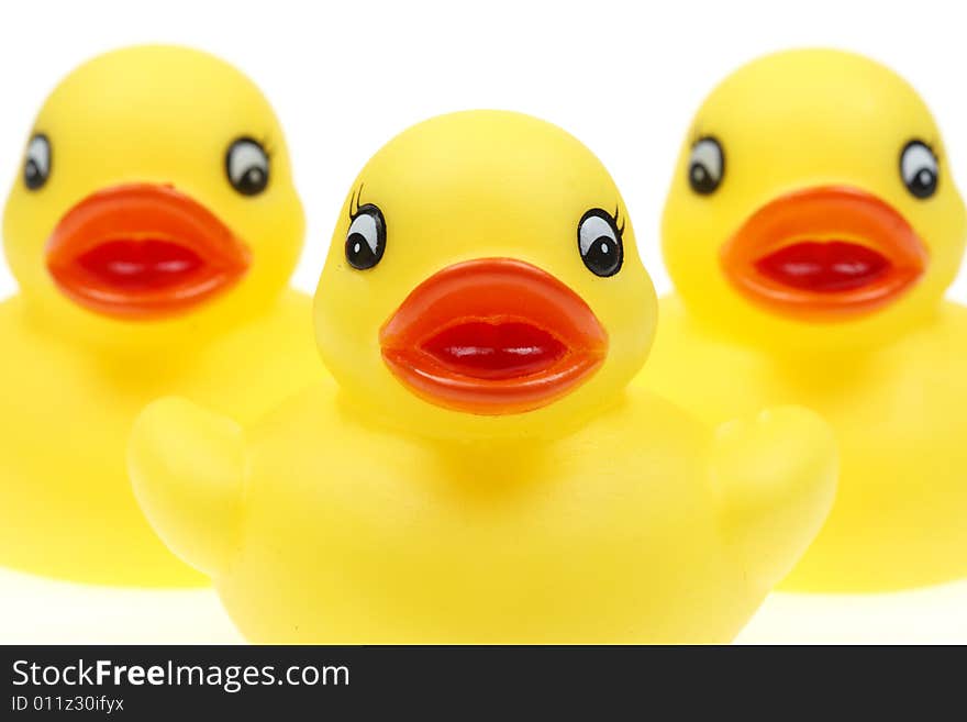 Small Yellow Plastic Ducks