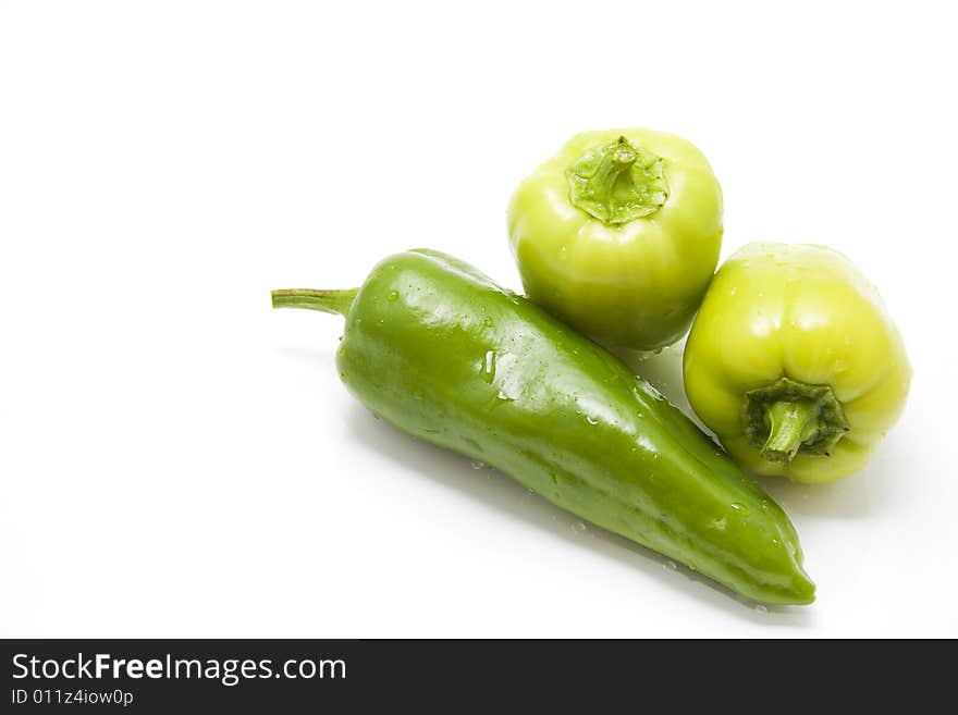 Green Sweet Pepper