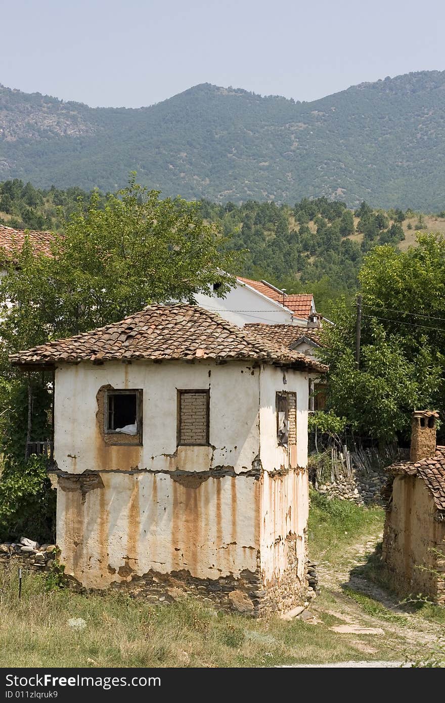 Old house 	in small village