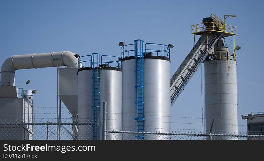 Processing Plant Silos