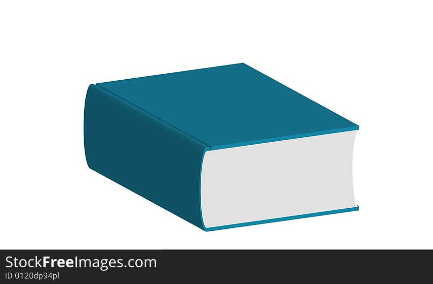 The book with a white background. The book with a white background