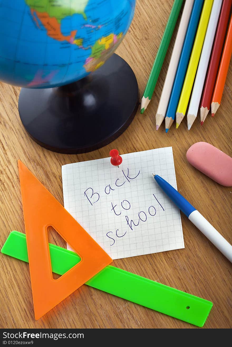 Still-life With School Accessories