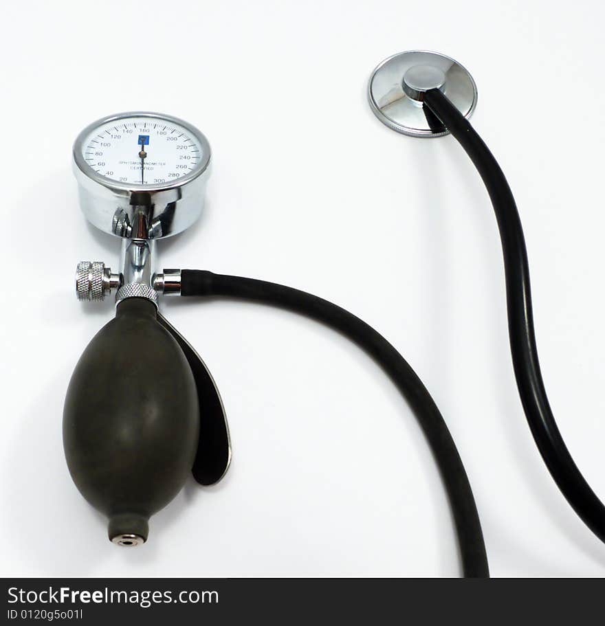 Test with stethoscope