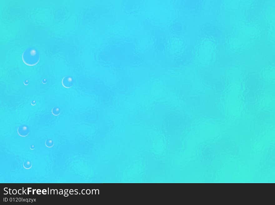 Blue water background