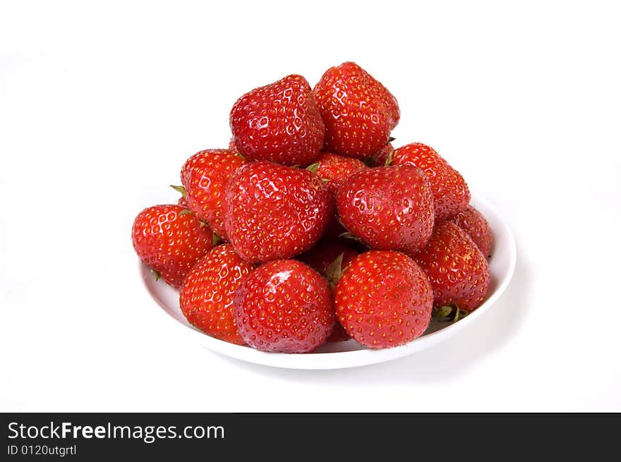 Fresh and tasty strawberries