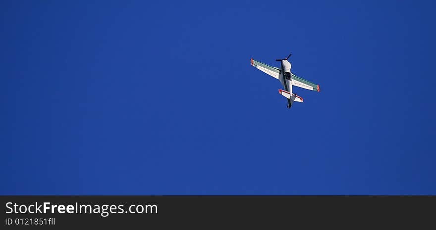 Acrobatic plane