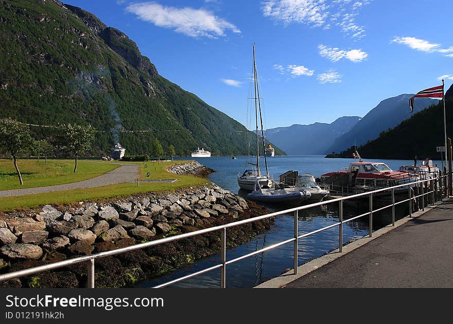 Norvegian fjord